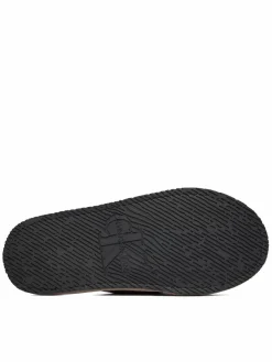 Pantofole Slipper Satin Moire YW0YW02053 Beige