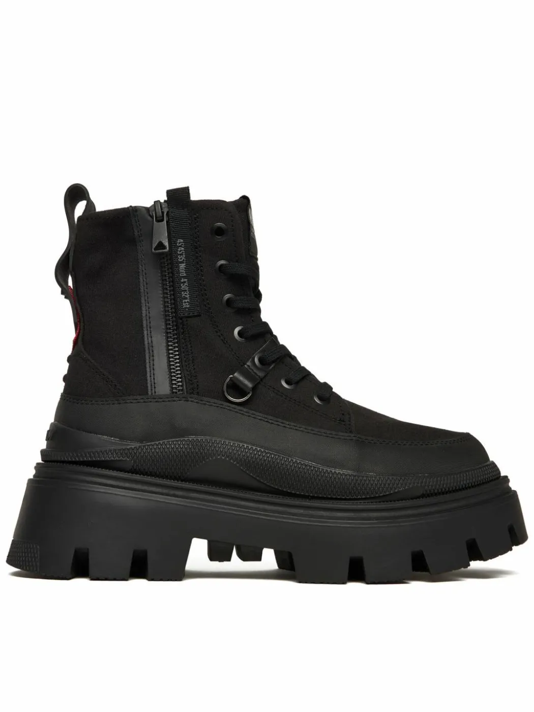 Polacchine Pallasquad Zip Tx 99532-008-M Nero