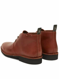 Polacchine Talan Leather Chukka Boot 812913548001 Marrone