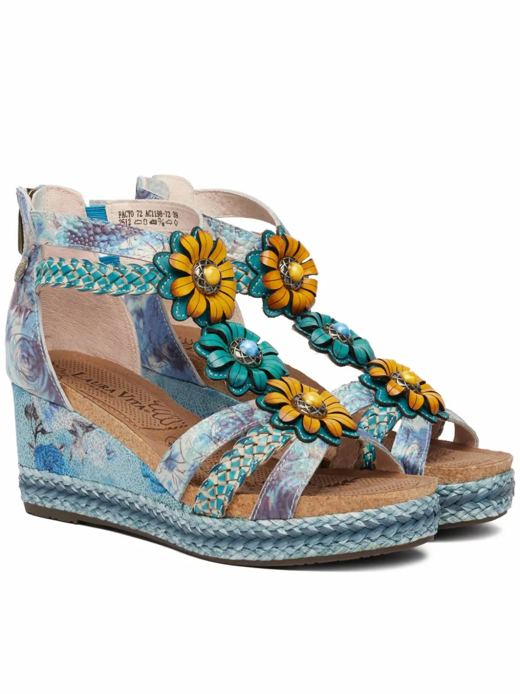 Sandali Fayco 72 Blu