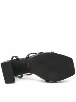 Sandali F048-5 Nero