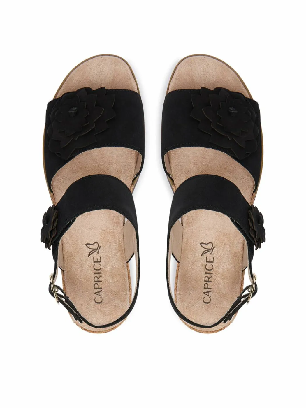 Sandali 9-28711-46 Nero