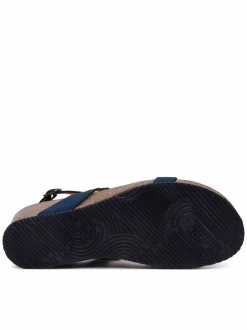 Sandali Tulum T-Bar MF00689 Blu scuro