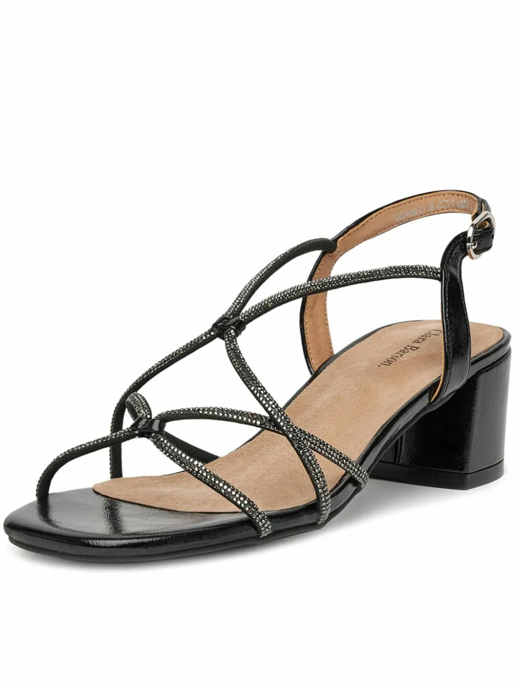 Sandali WS24055-03 Nero