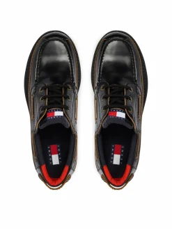 Scarpe basse Archive '01 Boat Shoe Lthr EM0EM01705 Nero