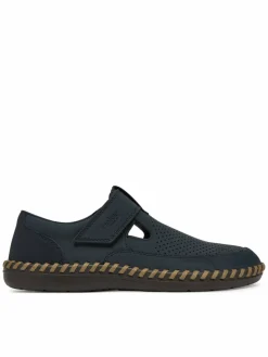 Scarpe basse B2453-14 Blu scuro