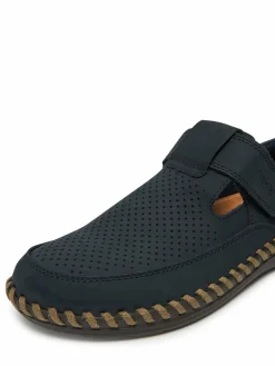 Scarpe basse B2453-14 Blu scuro