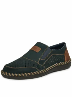 Scarpe basse B2466-14 Blu scuro
