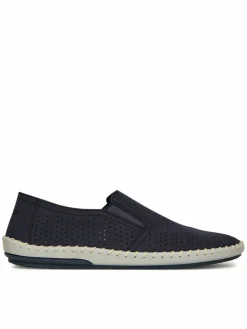 Scarpe basse B4555-14 Blu scuro