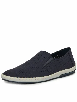 Scarpe basse B4555-14 Blu scuro