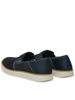 Scarpe basse B2267-14 Blu scuro