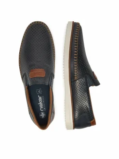 Scarpe basse B2356-14 Blu scuro