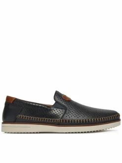 Scarpe basse B2356-14 Blu scuro