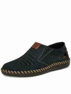 Scarpe basse B2457-14 Blu scuro
