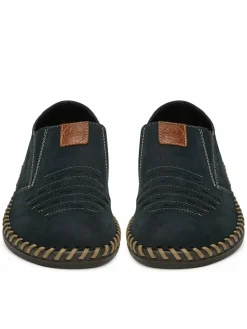 Scarpe basse B2457-14 Blu scuro