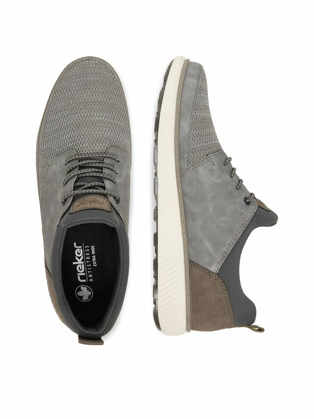 Scarpe basse B3354-40 Grigio