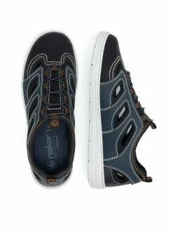Scarpe basse 08665-14 Blu