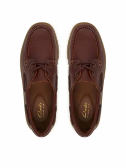 Scarpe basse Cleyhill Boat. 26187287 Marrone