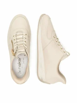 Scarpe basse N1156-60 Beige