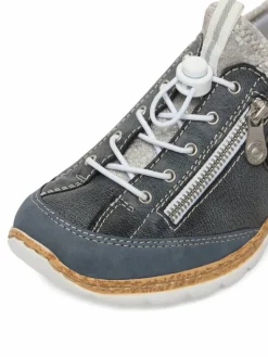 Scarpe basse N42F2-14 Blu scuro