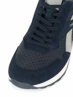 Scarpe basse U0302-15 Blu scuro
