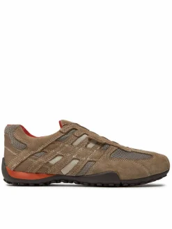 Scarpe basse U Snake L U4207L 02214 C0845 Beige