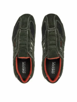 Scarpe basse U Snake L U4207L 02214 C1300 Verde
