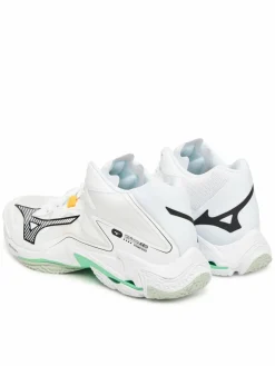 Scarpe indoor Wave Lightning Z8 Mid V1GA2405 Bianco