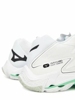Scarpe indoor Wave Lightning Z8 Mid V1GA2405 Bianco