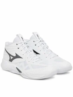 Scarpe indoor Wave Momentum Pro Mid V1GA2545 Bianco