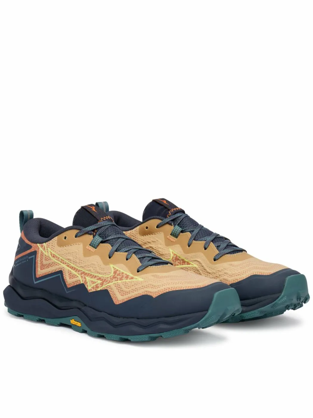 Scarpe running Wave Daichi 9 J1GJ2571 Marrone