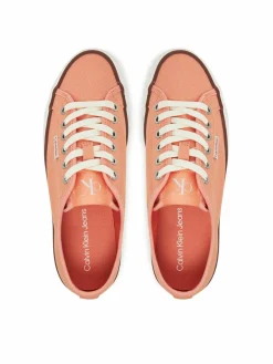 Scarpe sportive Vulc Flatform Ctn Logo Tag YW0YW01838 Arancione