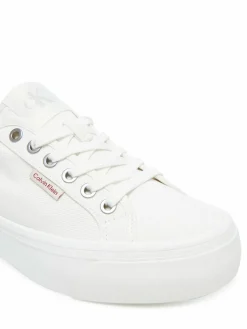 Scarpe sportive Vulc Flatform Ctn Logo Tag YW0YW01838 Bianco