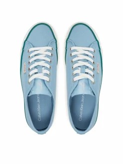 Scarpe sportive Vulc Flatform Ctn Logo Tag YW0YW01838 Celeste