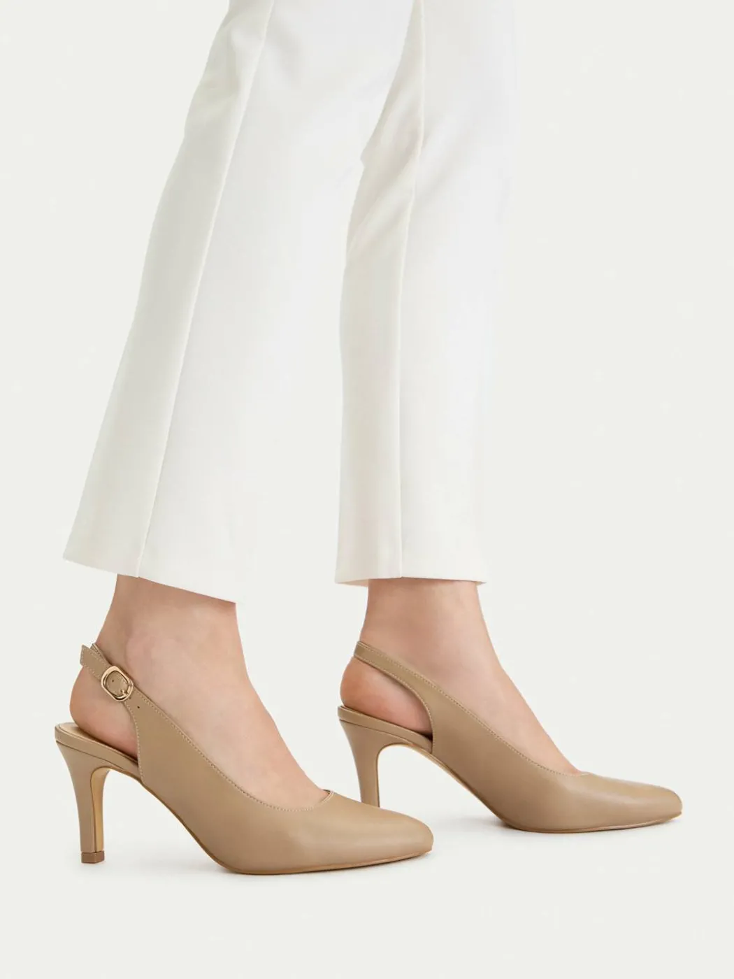 Scarpe stiletto CEO-WYL3438-5 Beige