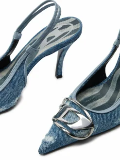 Scarpe stiletto D-Venus Sb Y02985 PS288 T6348 Blu