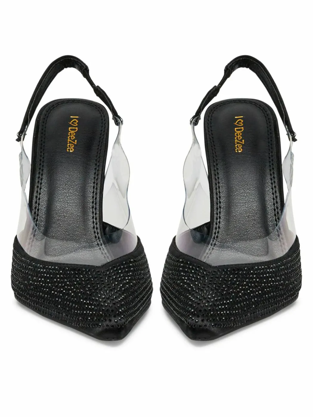 Scarpe stiletto Monica Black RU Nero