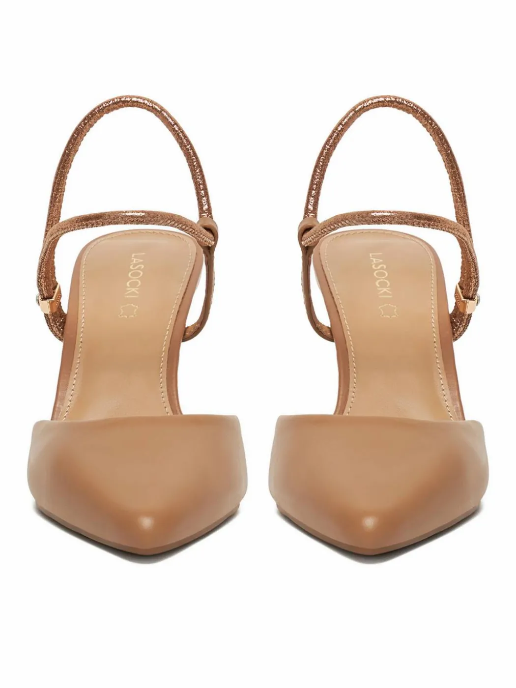 Scarpe stiletto WYL3794-6Z Beige