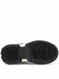 Scarponcini BA11T001 Blu scuro