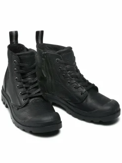 Scarponcini Pampa Zip Lth Ess 76888-008-M Nero