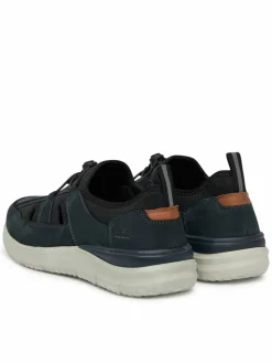Sneakers 32102 Blu scuro