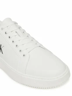 Sneakers Chunky Cupsole Ru Patch Lth YM0YM01296 Bianco