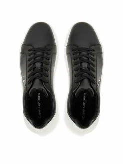 Sneakers Chunky Cupsole Ru Patch Lth YM0YM01296 Nero
