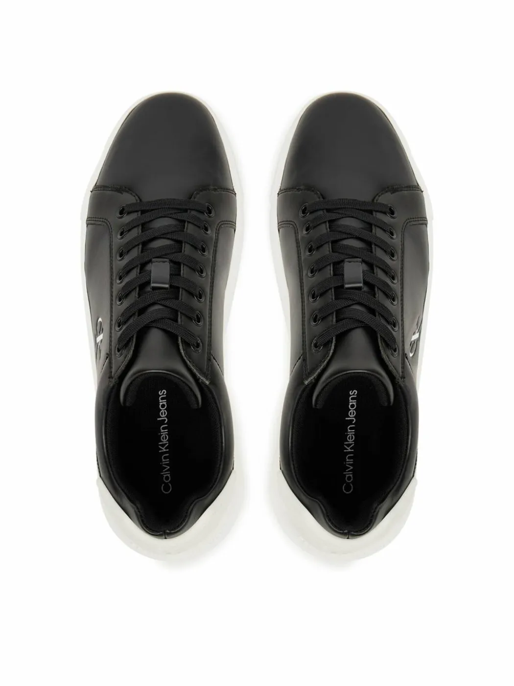 Sneakers Chunky Cupsole Ru Patch Lth YM0YM01296 Nero