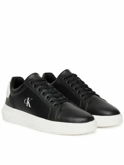 Sneakers Chunky Cupsole Ru Patch Lth YM0YM01296 Nero