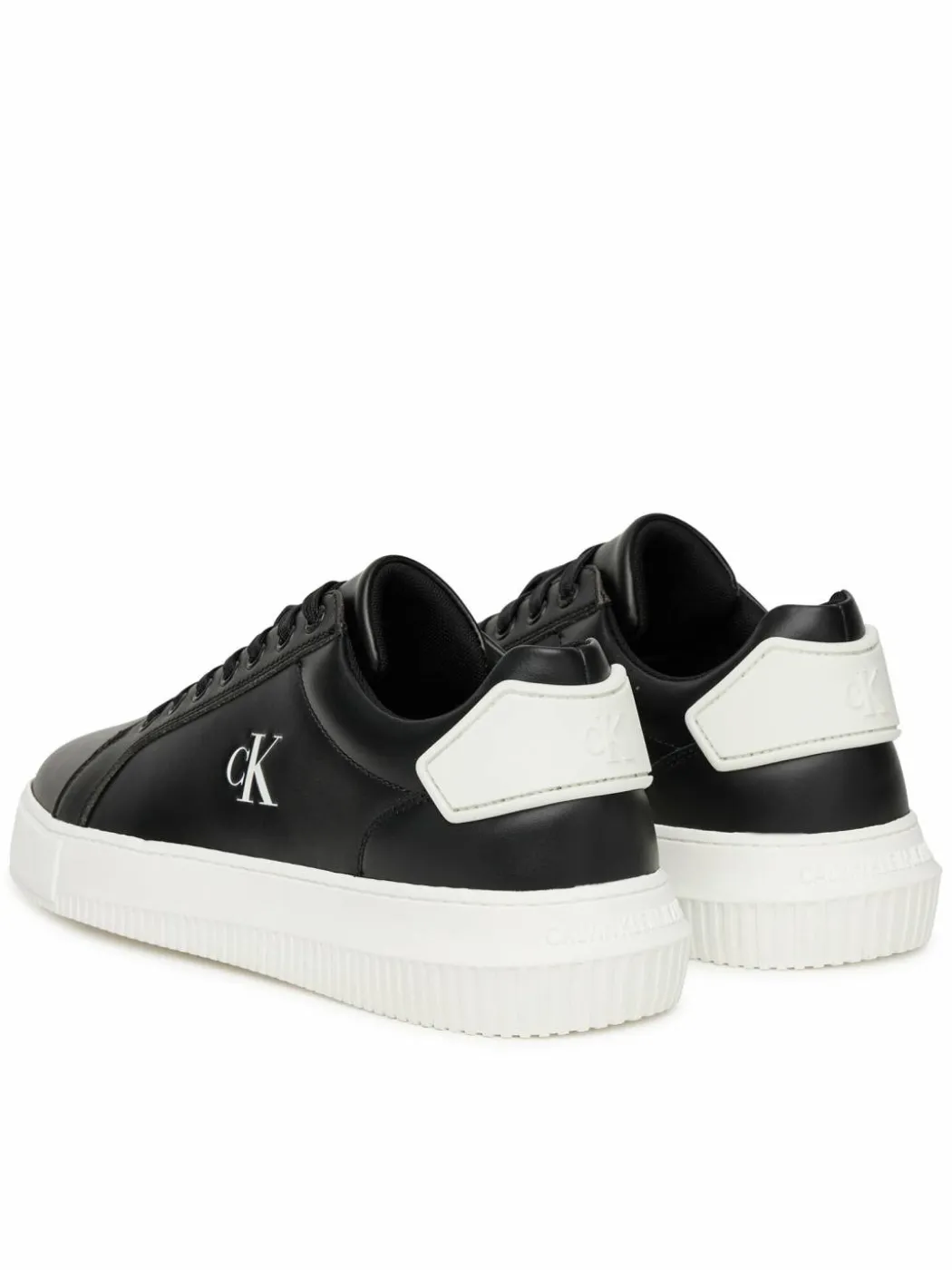 Sneakers Chunky Cupsole Ru Patch Lth YM0YM01296 Nero