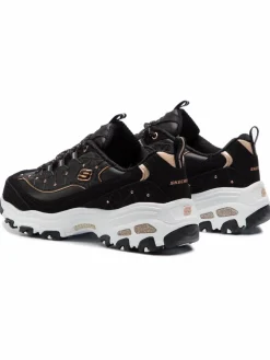 Sneakers D'lites Glamour Feels 13087/BKRG Nero