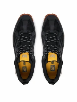 Sneakers Grapple Leather Mesh P726658 Nero