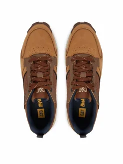 Sneakers Grapple Leather P726651 Marrone