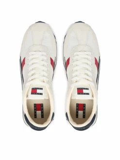 Sneakers Retro Runner Archive Open Mesh EM0EM01715 Bianco